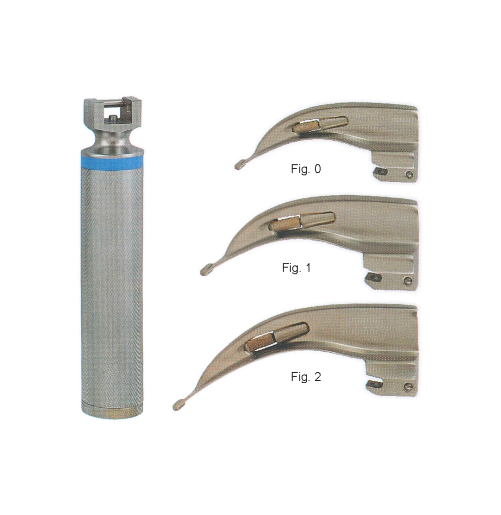 Mc-Intosh Laryngoscope Set – Pediatric, 0, 1, 2 Blades (MB1-038)