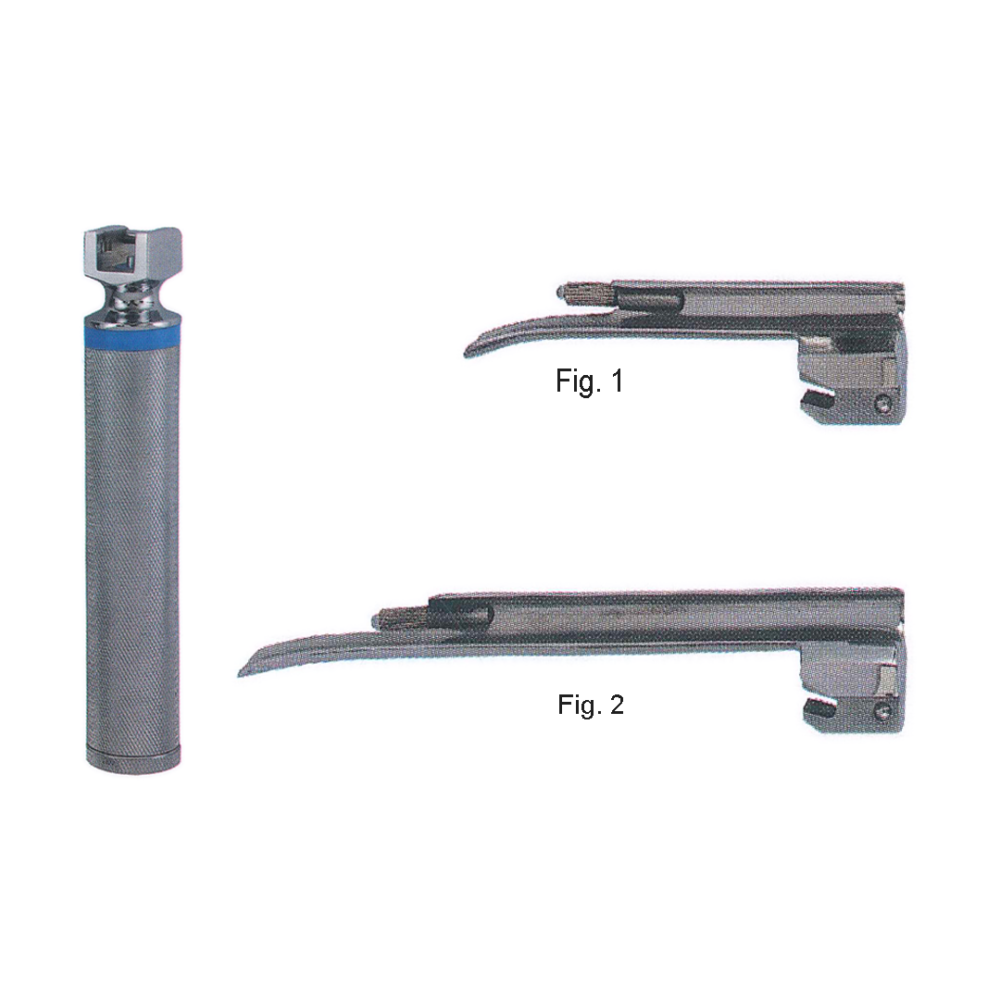 Conventional Miller Laryngoscope Set – Pediatric, 0, 1, 2 Blades (MB1-041)