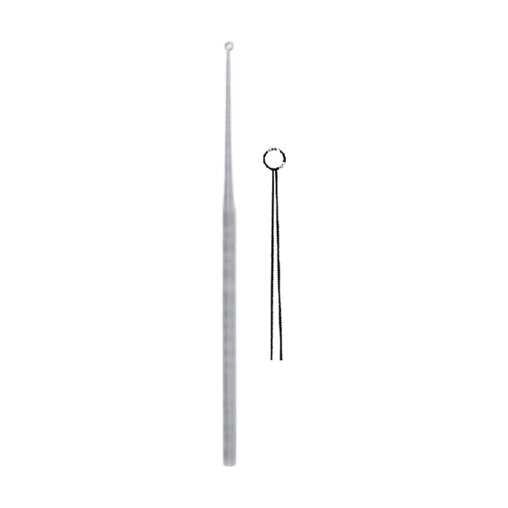 Buck Ear Curette 16.5 cm, 6 1/2", Sharp (MB10-060)