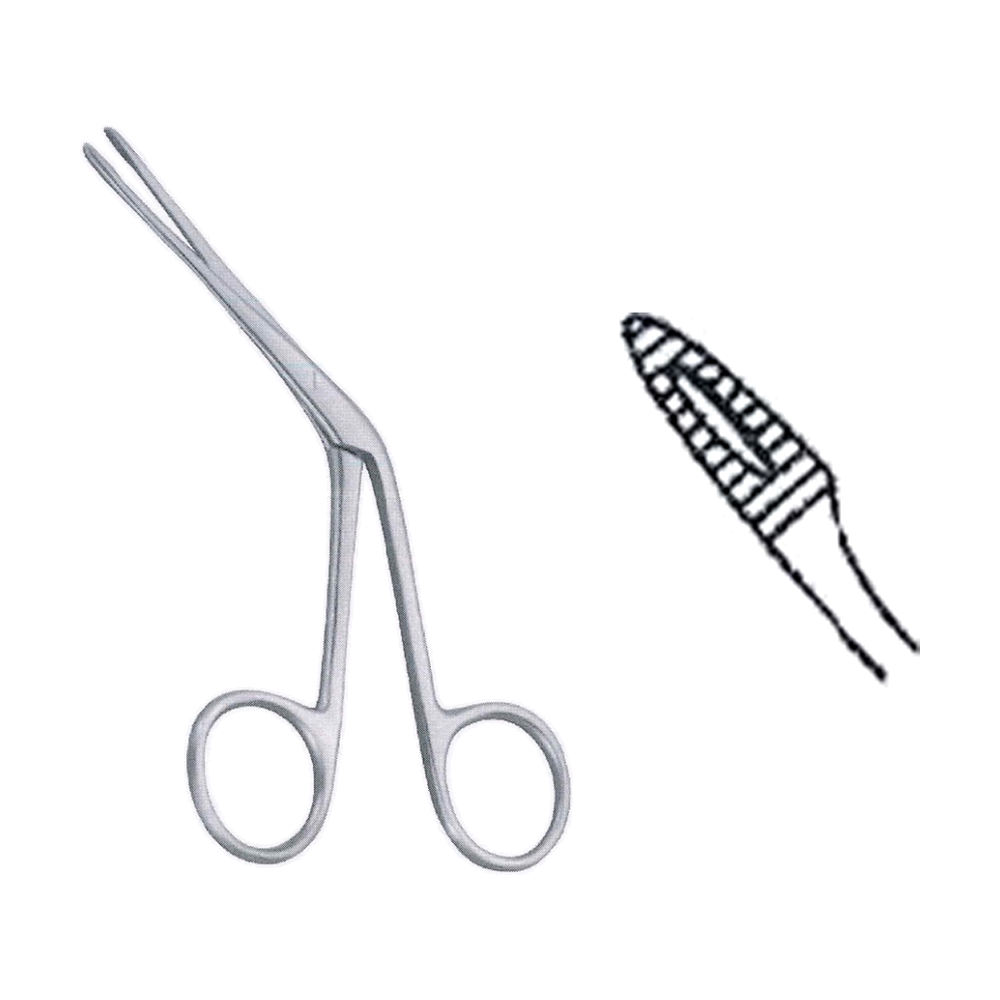 Hartmann Ear Polypus Forceps 12 cm, 4 3/4", Delicate Jaw (MB10-109)