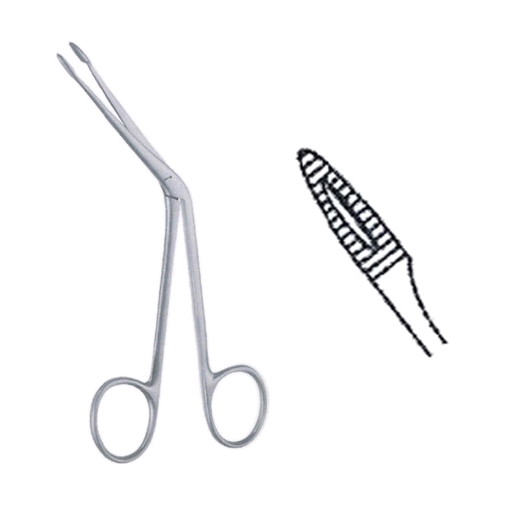 Hartmann Ear Polypus Forceps 14 cm, 5 1/2", Normal Jaw (MB10-110)