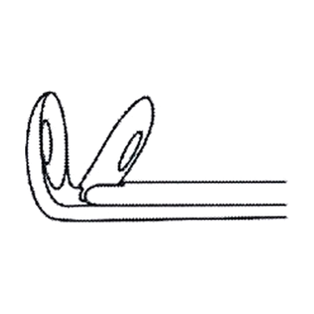 Struempel Ear Forceps 90°, X = 8.5 cm, 3 1/4" (MB10-133)