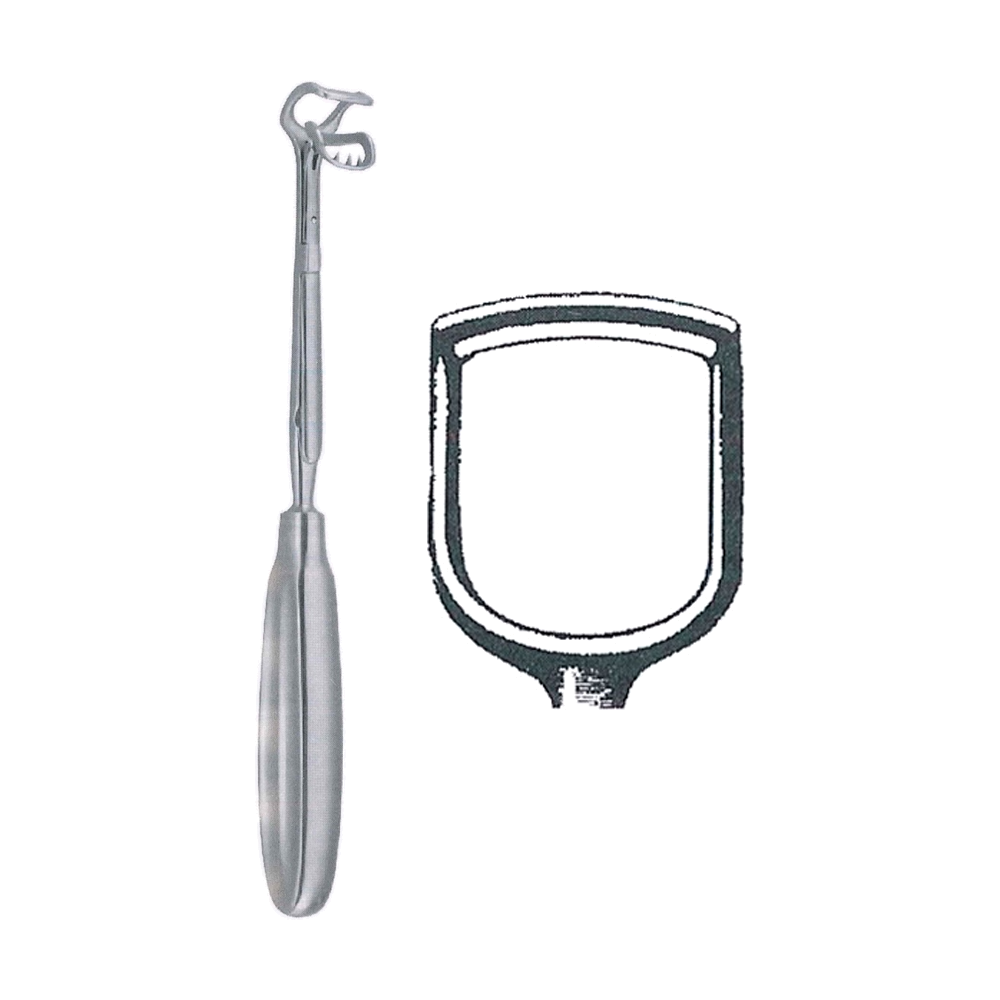 St. Clair-Thomson Adenoid Curette 21 cm, 8 1/4" (MB10-273)