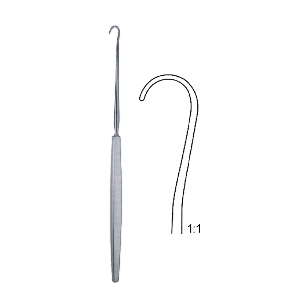 Smithwick Nerve Dura Hook 17 cm, 6 3/4" (MB11-063)