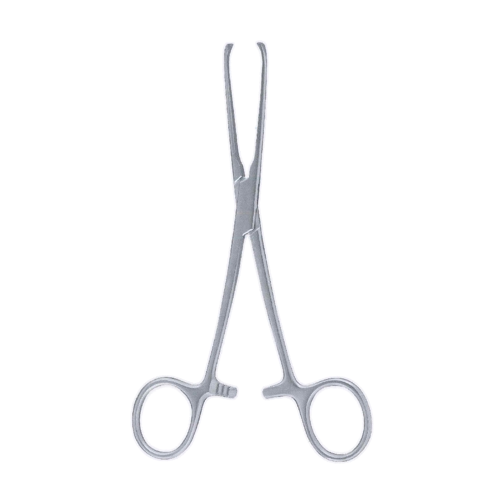 Baby Allis Tissue Forceps 14 cm, 5 1/2", 4x5 Teeth, Delicate Jaws 4 mm Wide (MB12-005)