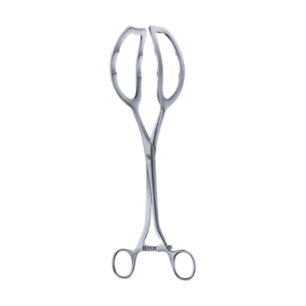 Collin Kidney Elevating Stone Clamps Forceps 28.5 cm, 11 1/4″ (MB14-006)
