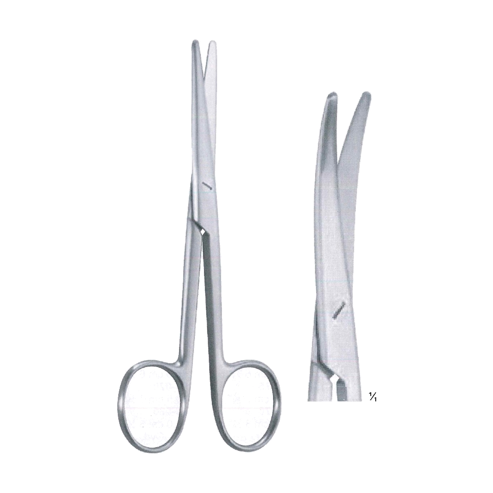 Landolt Operating Scissor 12.5 cm, 5", S/B Cvd. (MB4-050)