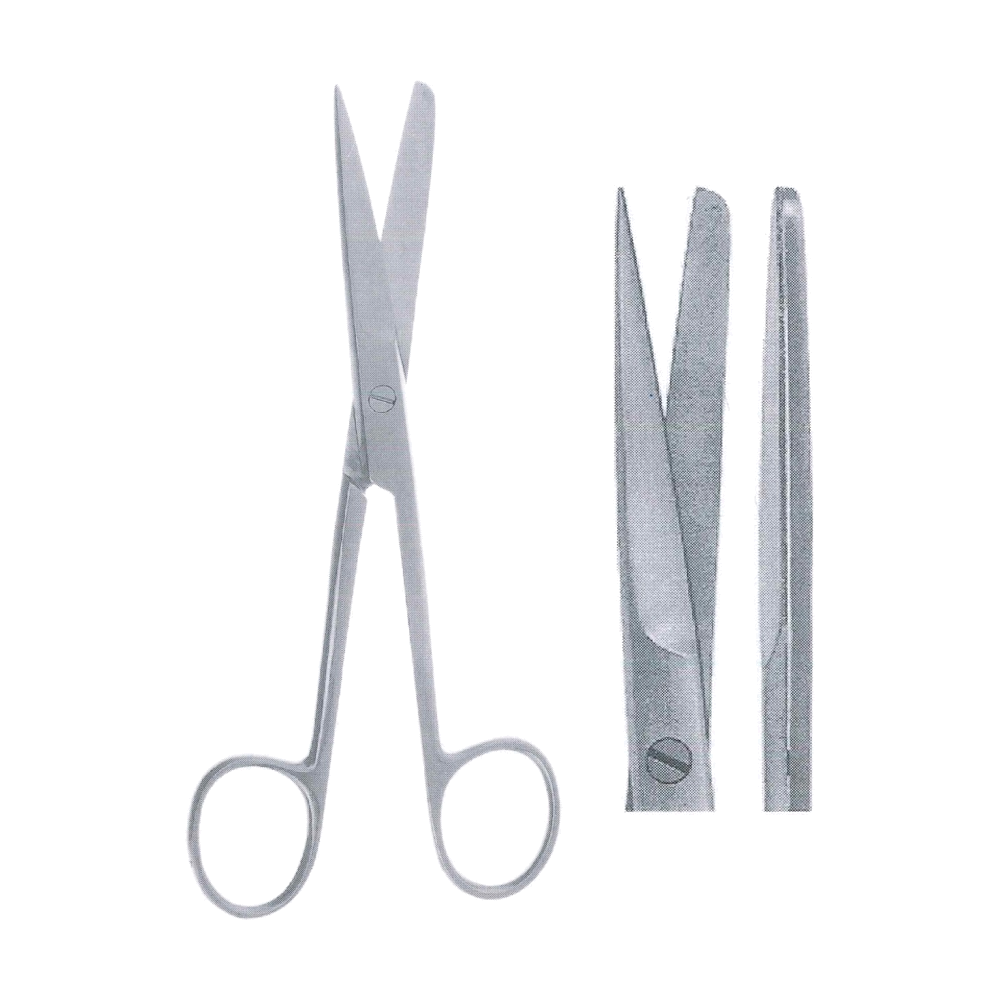 Deaver Operating, Dissecting Scissors 14.5 cm, 5 3/4", S/B Str. (MB4-051)