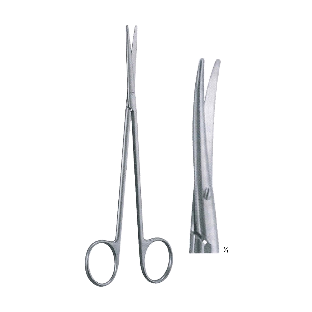 Metzenbaum-Fino Scissors 18 cm, 7", B/B Slightly Cvd. (MB4-143)