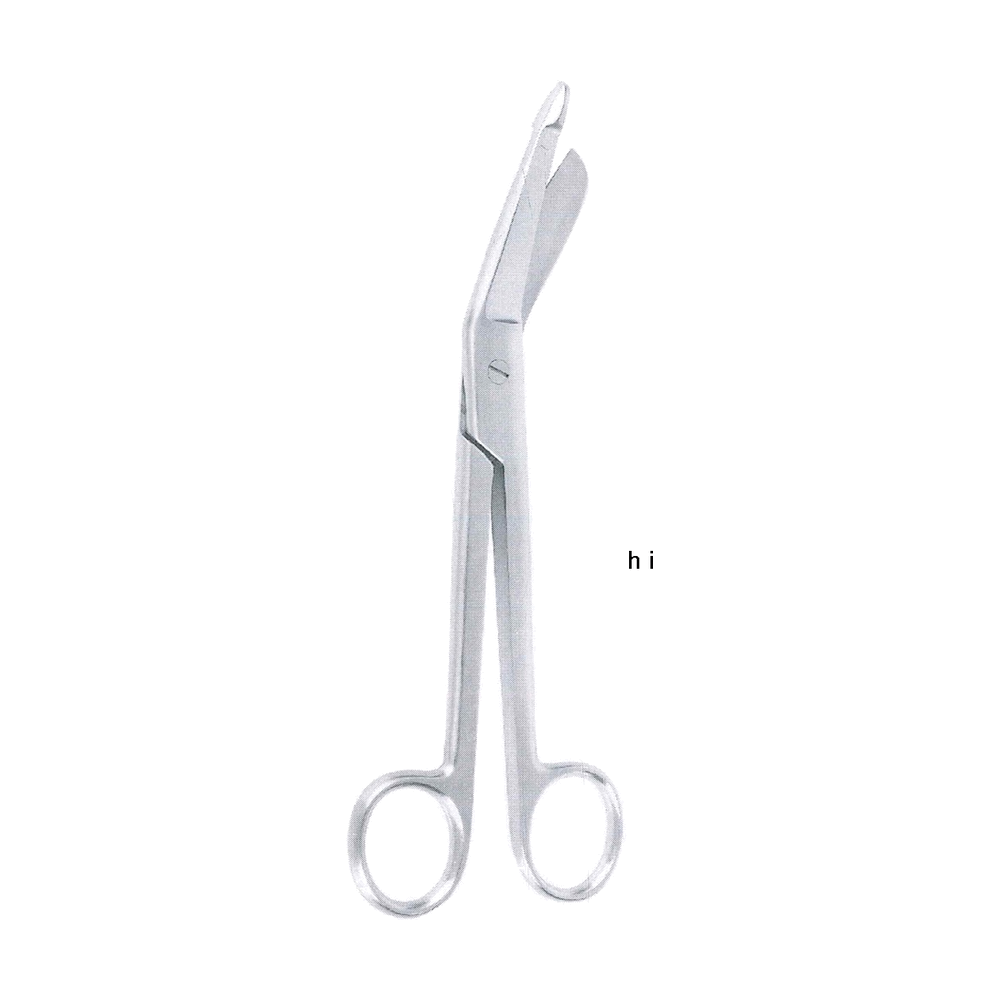 Lister-Excentric Plaster Scissors 16 cm, 6 1/4", Angled Probe End (MB4-402)