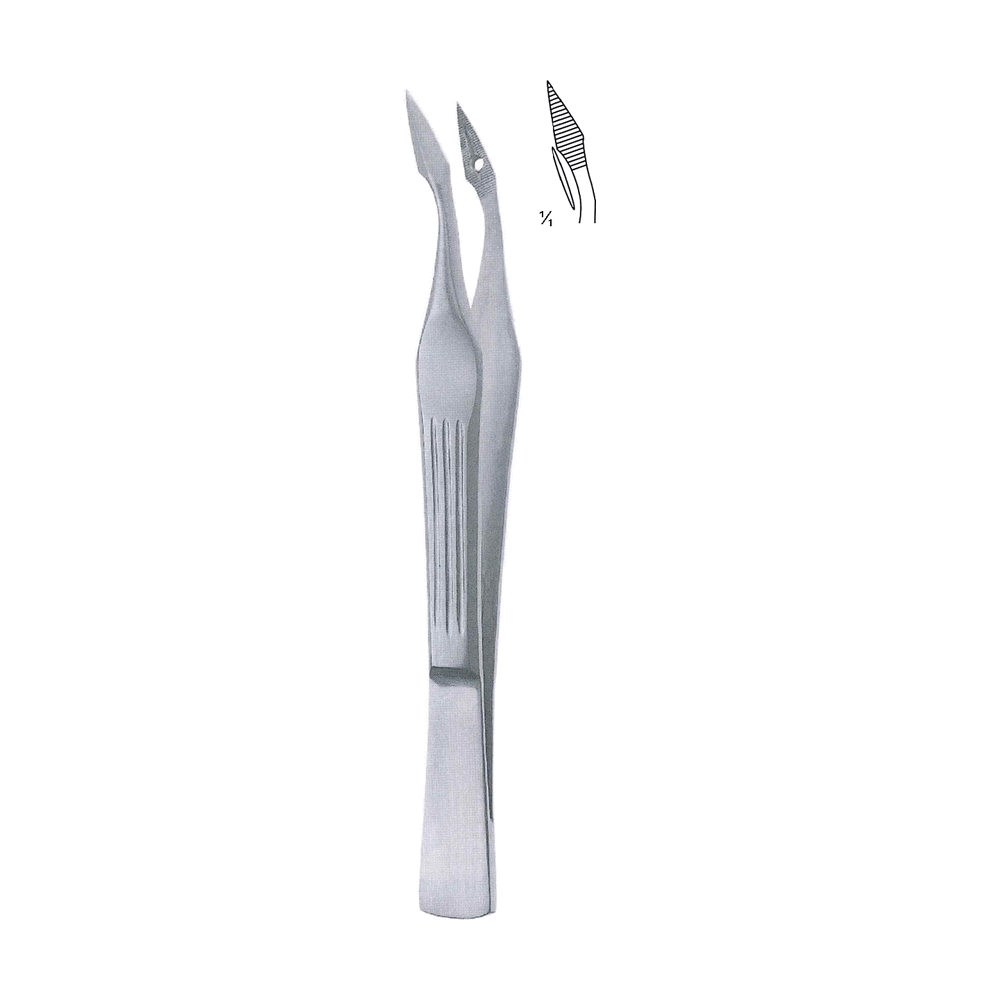 Carmalt Forceps 10.5 cm, 4", Curved (MB5-298)