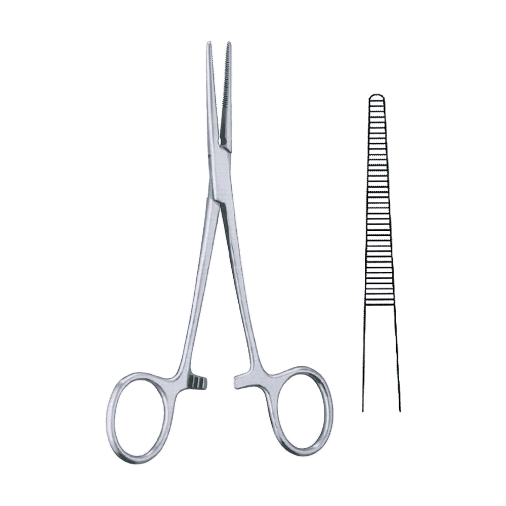 Kelly Haemostatic Forceps 14 cm, 5 1/2", Straight (MB6-013)