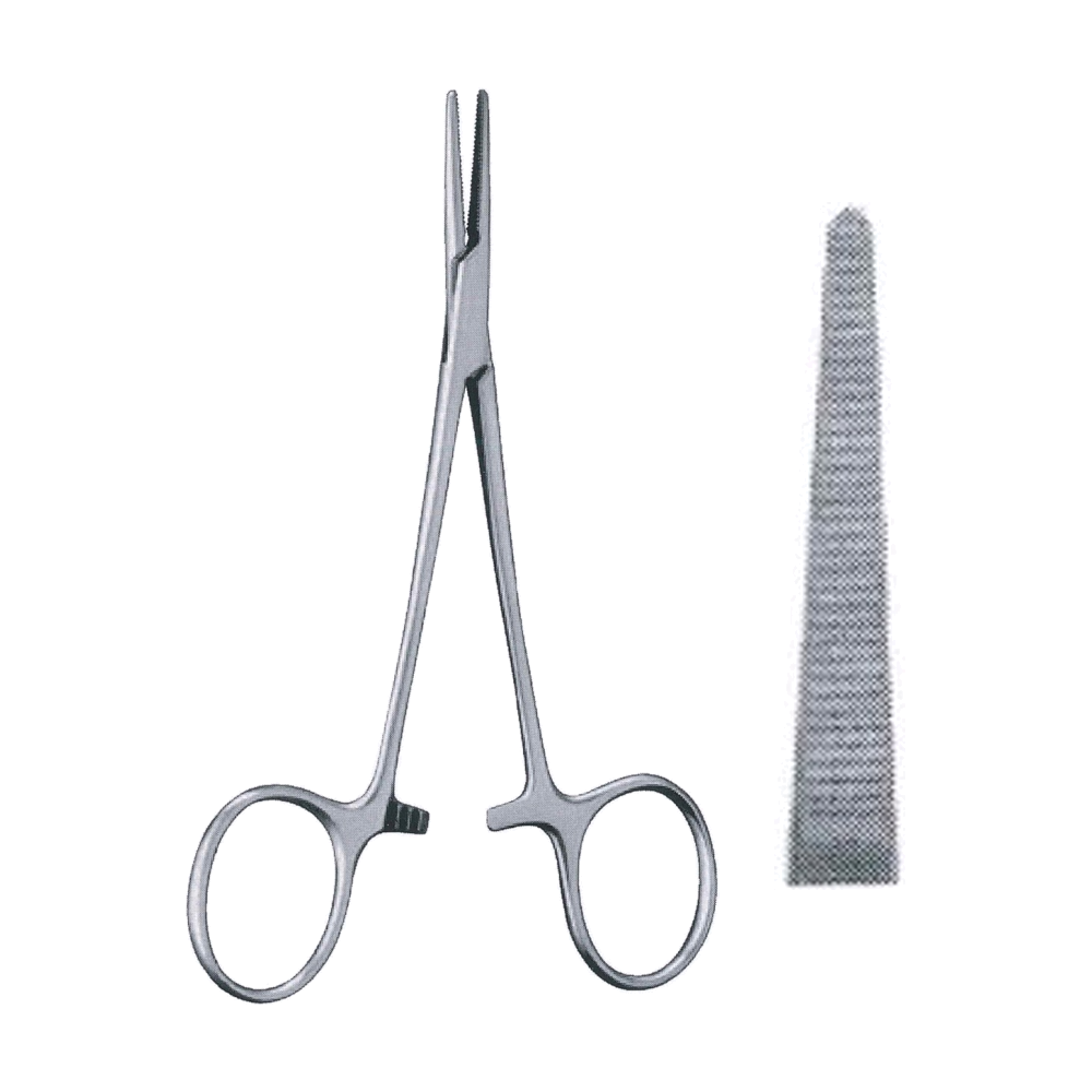 Halsted Haemostatic Fine Point Forceps 18.5 cm, 7 1/4", Straight (MB6-037)