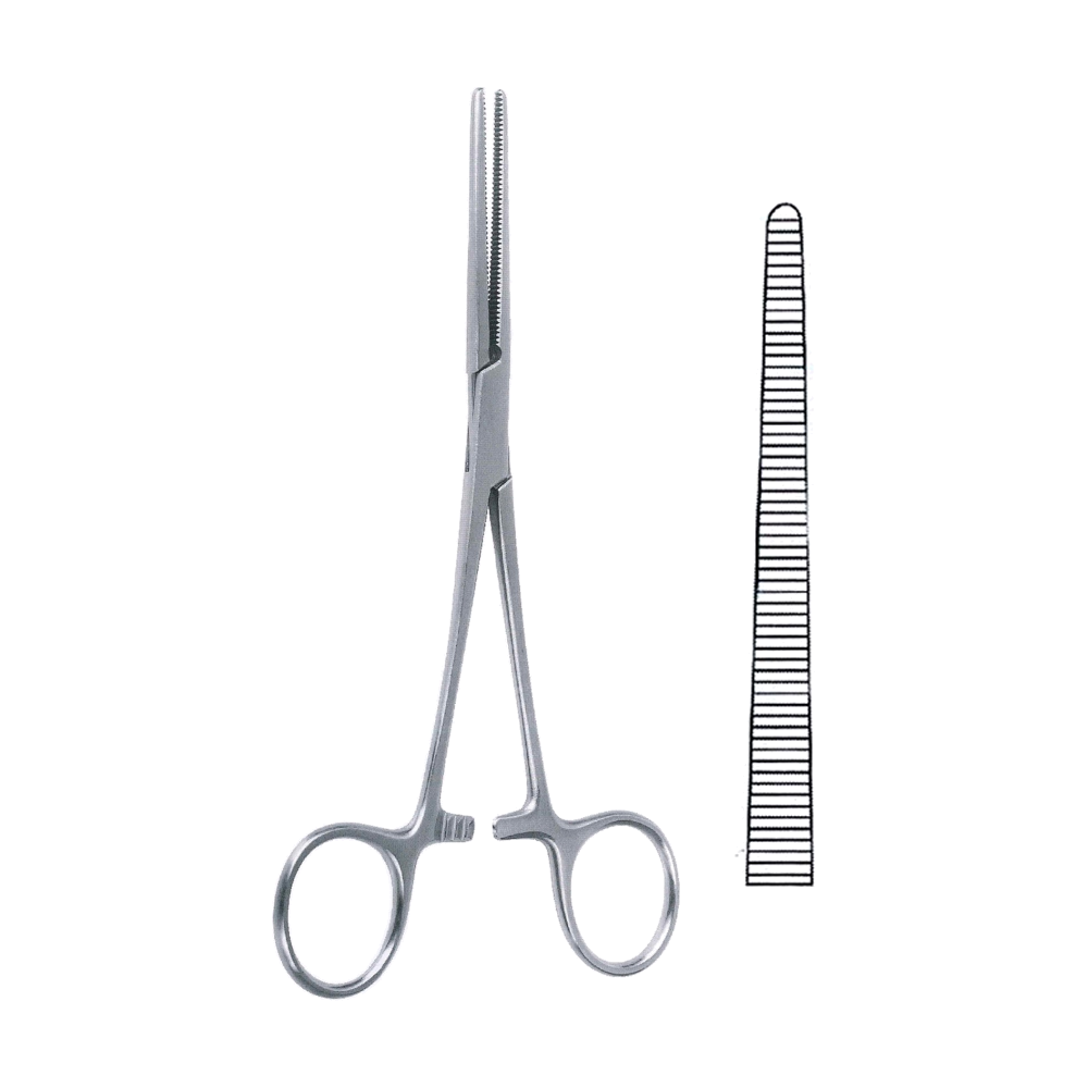 Rochester-Pean Haemostatic Forceps 16 cm, 6 1/4", Straight (MB6-077)