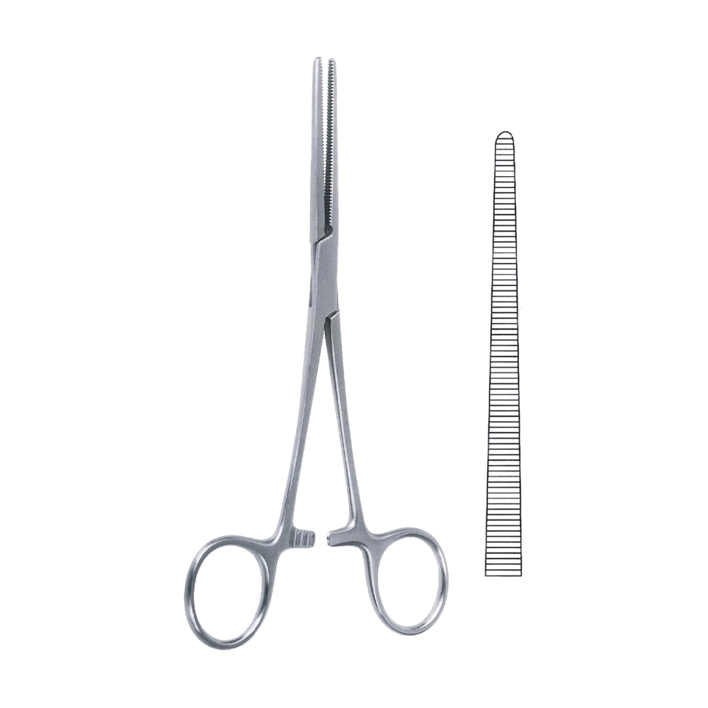 Rochester-Pean Haemostatic Forceps 24 cm, 9 1/2", Straight (MB6-081)