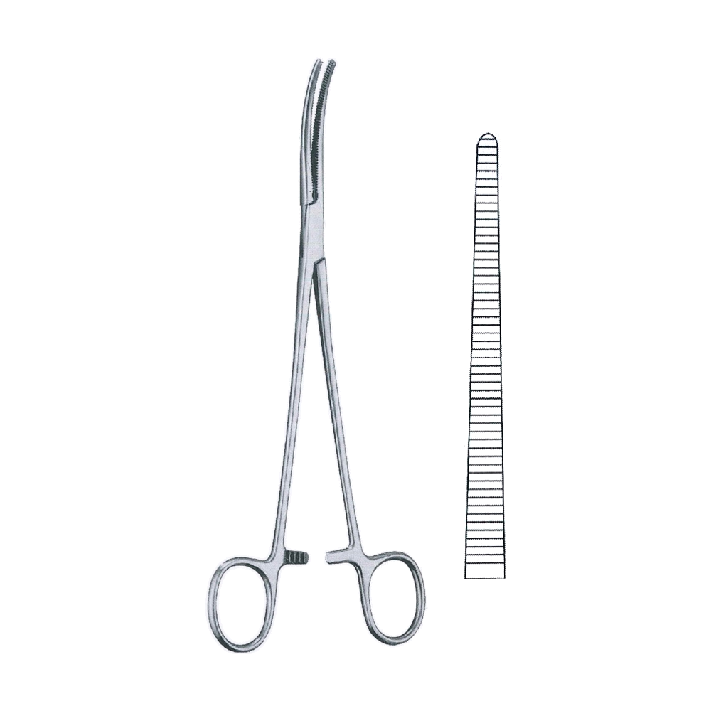 Roberts Haemostatic Forceps 22 cm, 8 3/4", Straight (MB6-154)