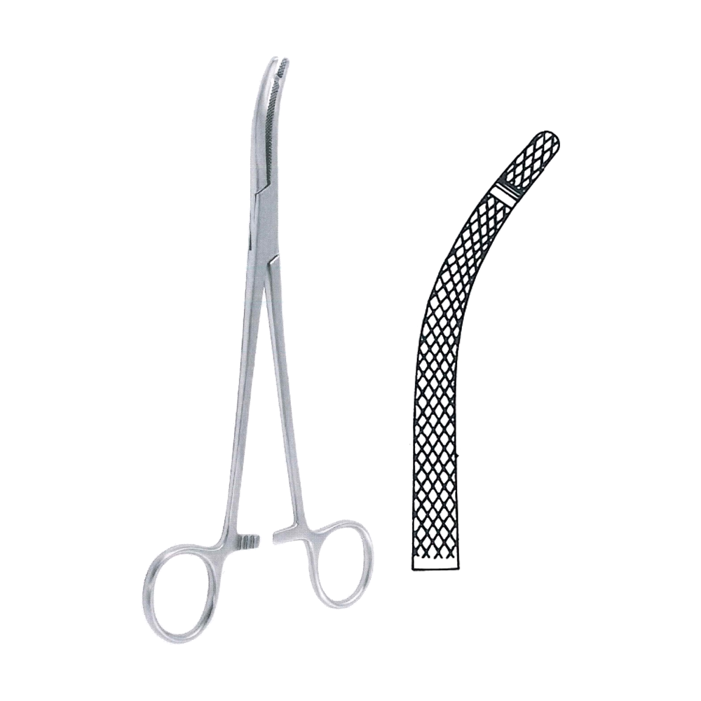 Heaney Haemostatic Forceps 19.5 cm, 7 3/4" (MB6-174)