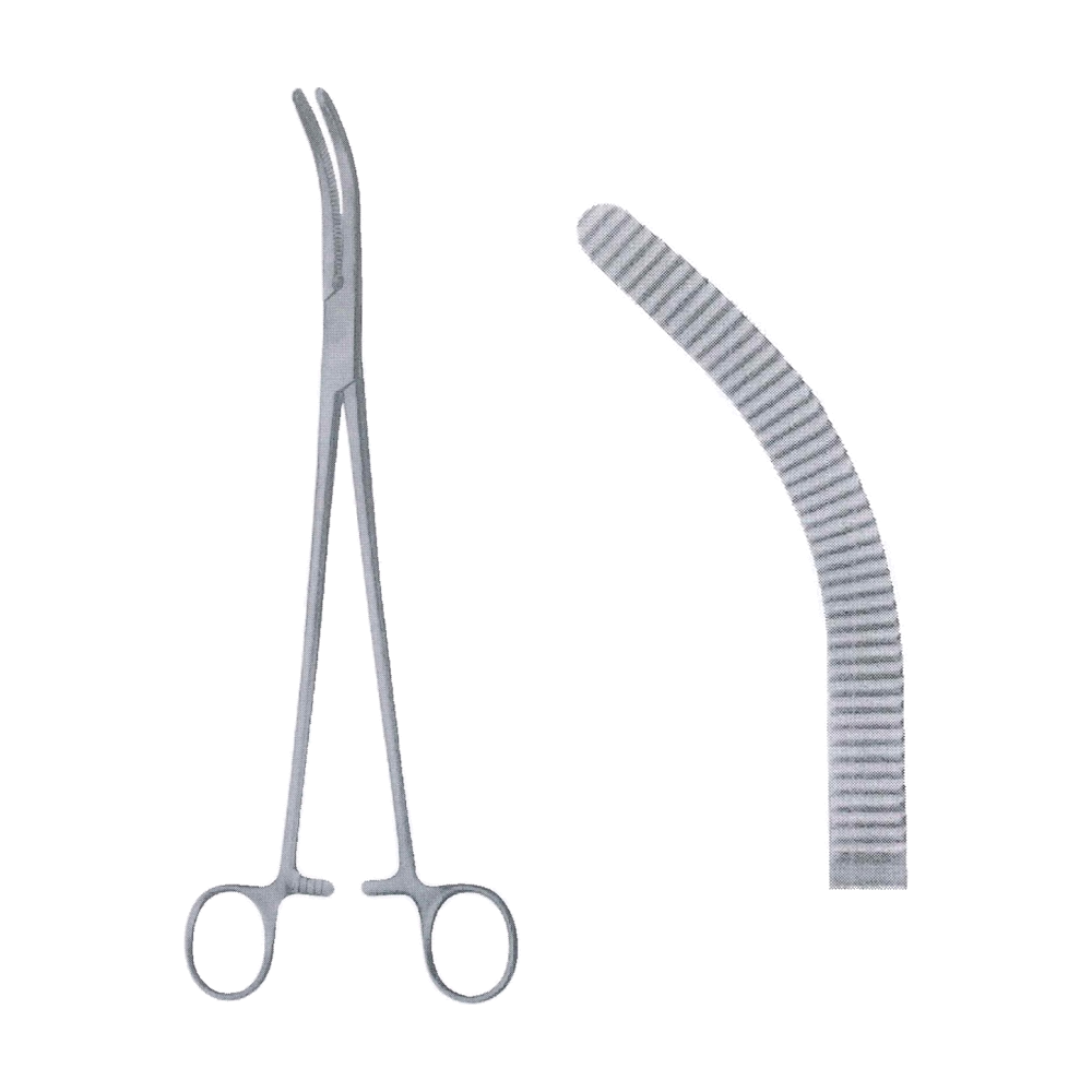 Wertheim Hysterectomy Forceps 25.5 cm, 10" (MB6-215)
