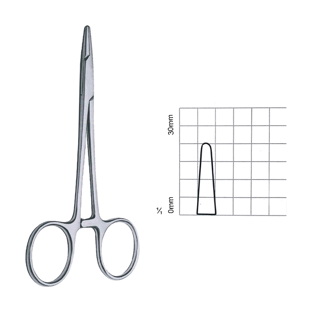 Webster Needle Holders 14 cm, 5 1/2", Smooth (MB7-032)