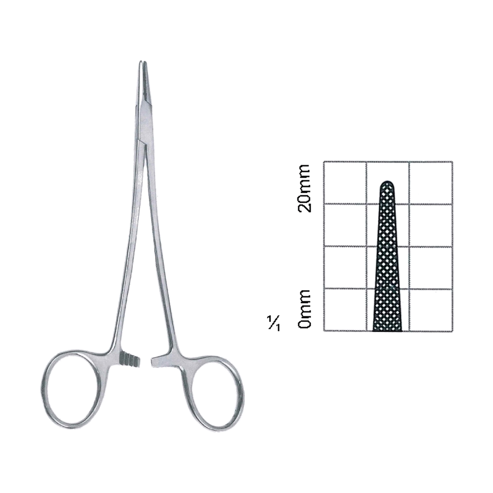 Baby Crile-Wood Needle Holders 15 cm, 6" (MB7-038)