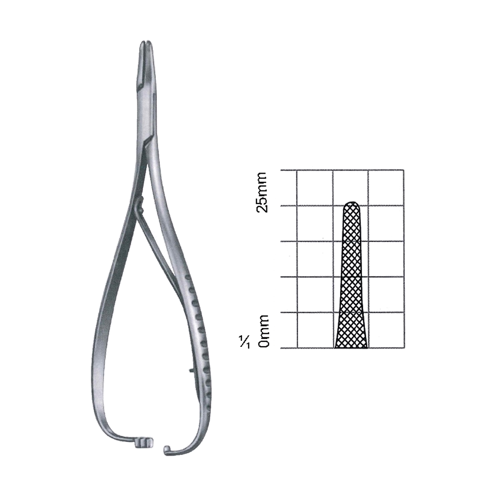 Mathieu Needle Holders 20 cm, 8", Narrow Jaws (MB7-095)