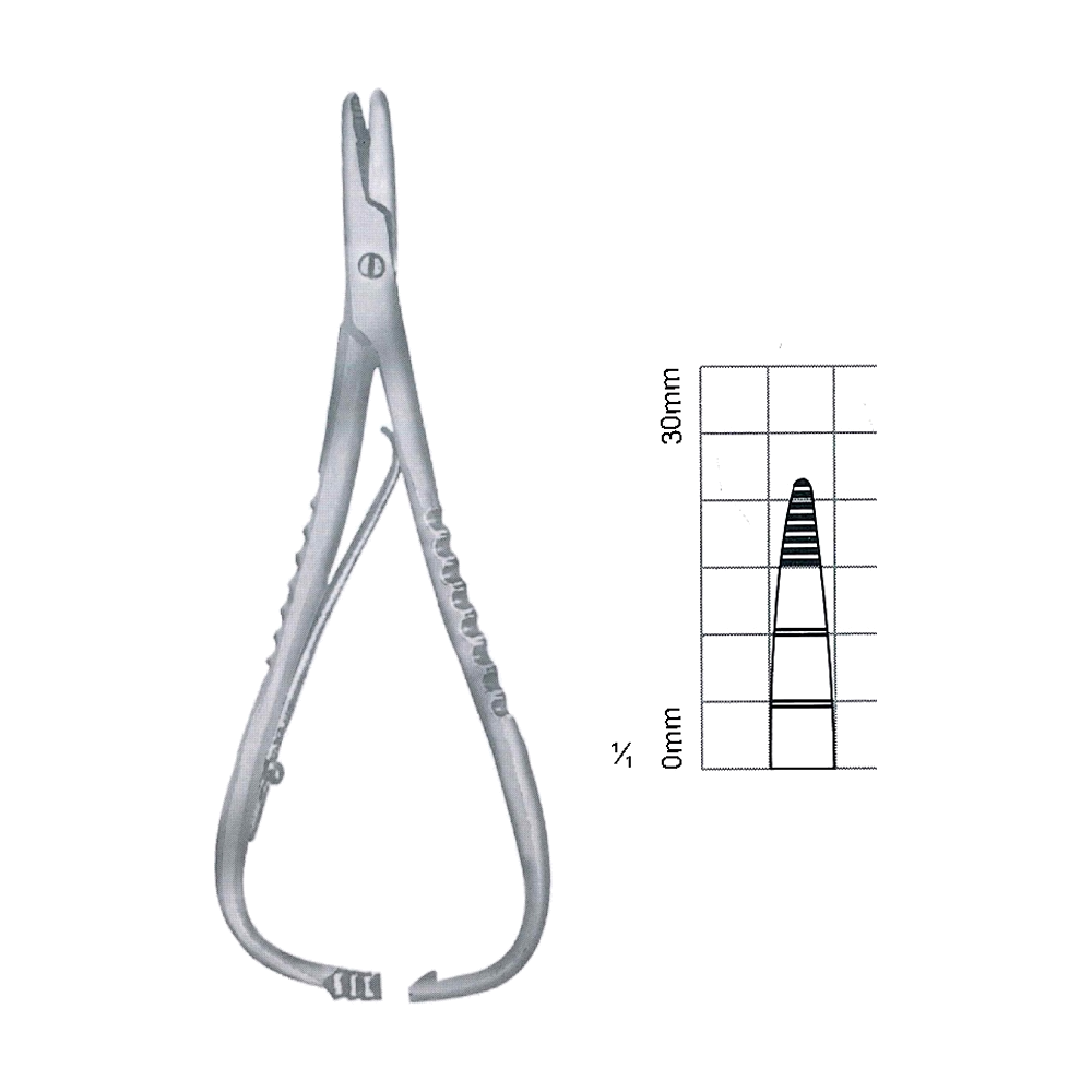 Macphail Needle Holders 15 cm, 6", Lined with Copper (MB7-098)