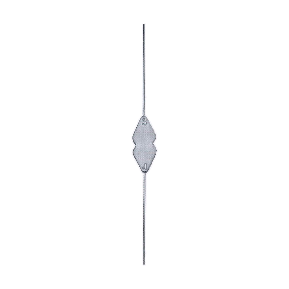 Bowman Lacrimal Probe 3-4, Double Ended, Sterling Silver (MB7-425)