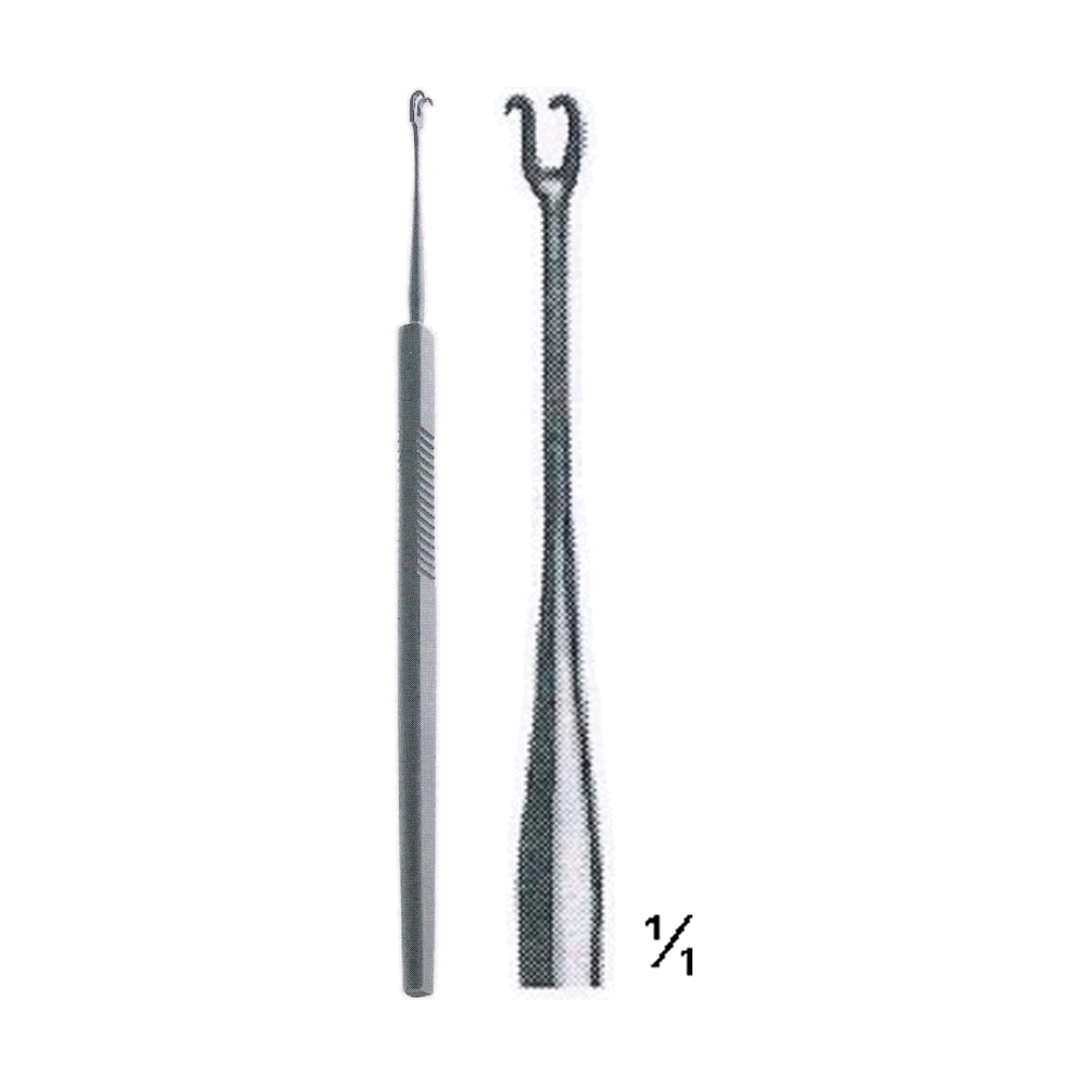 Guthrie Hooklet 16 cm, 6 1/4", Small Curve (MB8-002)