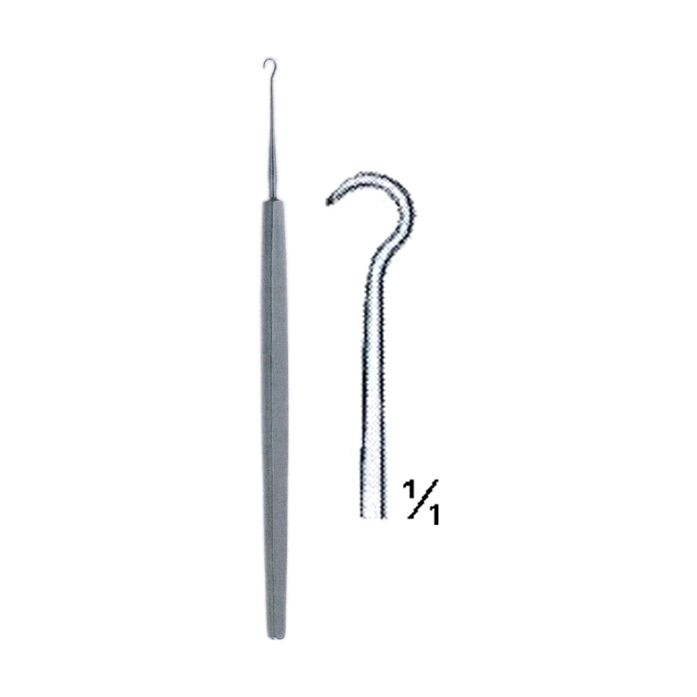Frazier Hooklet & Skin Hook 13 cm, 5", Sharp (MB8-010)