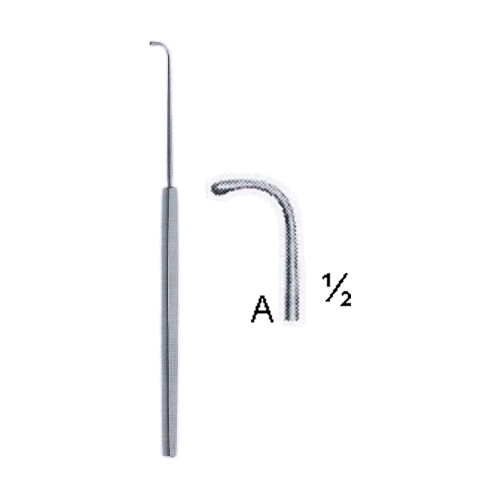 Von Graefe Strabismus & Skin Hook 13 cm, 5", A (MB8-021)