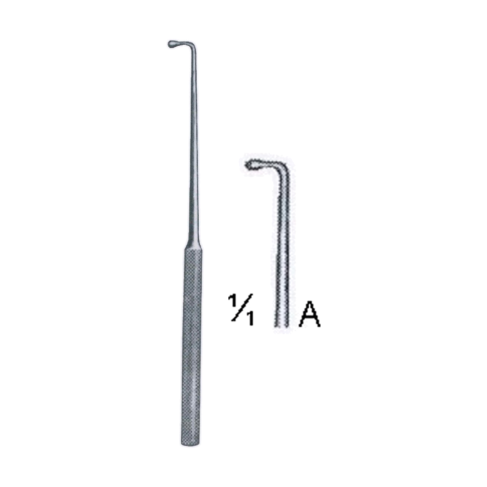 Wagener Hooklet & Skin Hook 14 cm, 5 1/2", A (MB8-024)