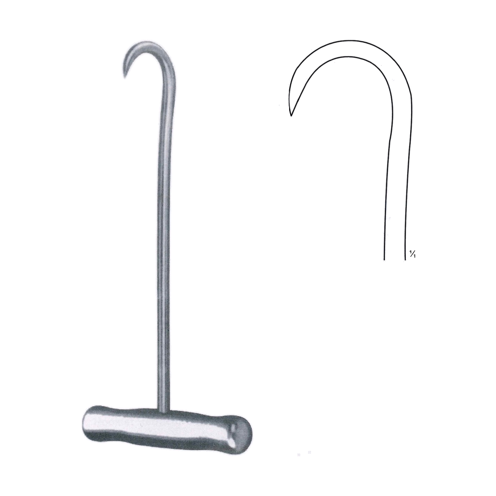 Hooklet Retractor 17 cm, 6 3/4" (MB8-090)
