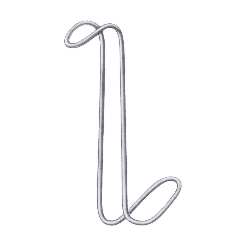 Collin-Hartmann Retractor 14 cm, 5 1/2", 38 x 28 / 32 x 21 mm (MB8-116)