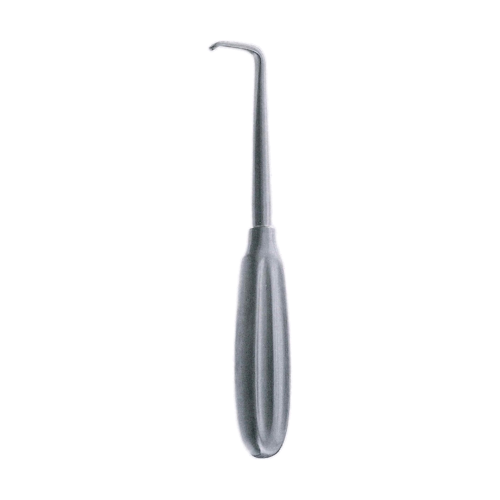 Lahey Goiter Retractor 20.4 cm, 8", Right Angle Blade, Length 1 inch (2.5 cm), With Lip (MB8-240)