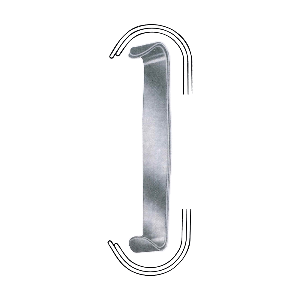 Parker Retractor 13.5 cm, 5 1/4", 18 x 15 mm / 19 x 15 mm (MB8-281)