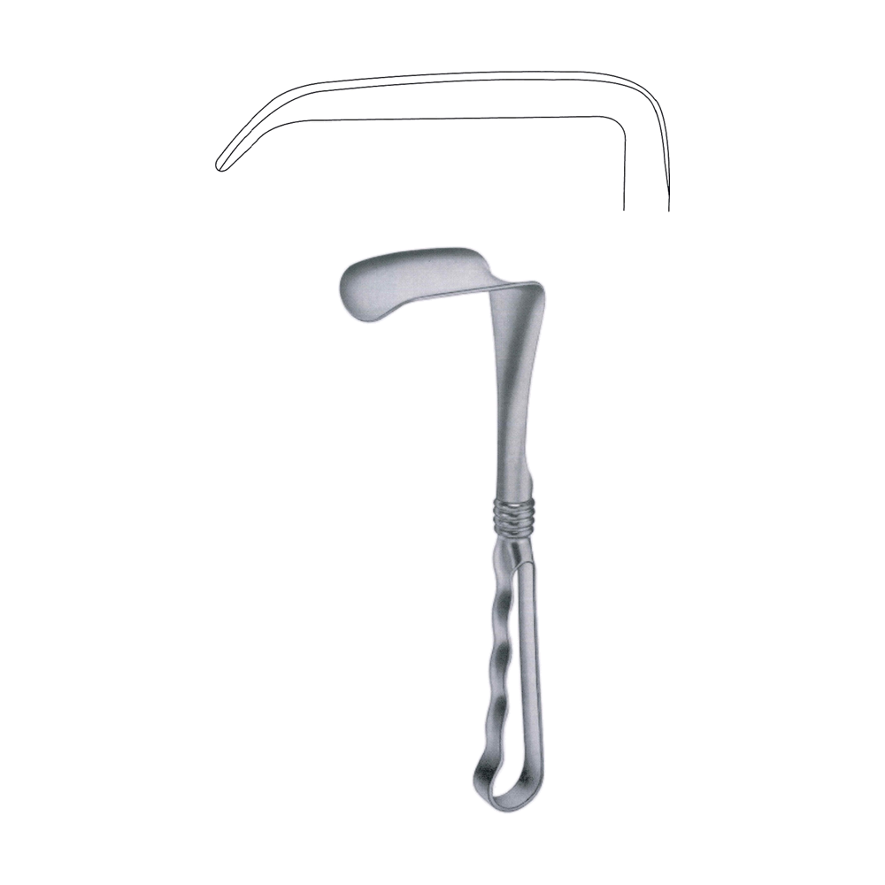 Kelly Retractor 26 cm, 10 1/4", 64 x 54 mm (MB8-424)