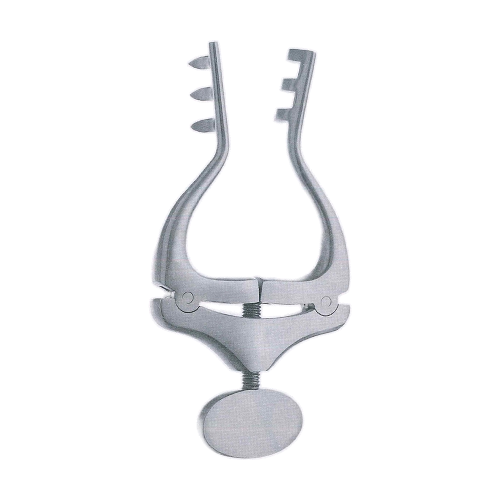 Jansen Retractor 10 cm, 4", Sharp 3x3 (MB8-457)