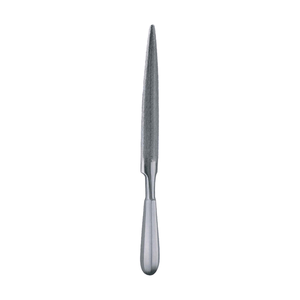 Putti Bone File 28.0 cm, 11", Semicircular (MB9-013)