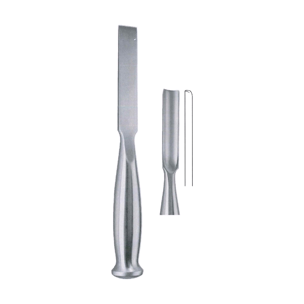 Smith-Petersen Gouge 20 cm, 8", Straight, 9 mm (MB9-342)