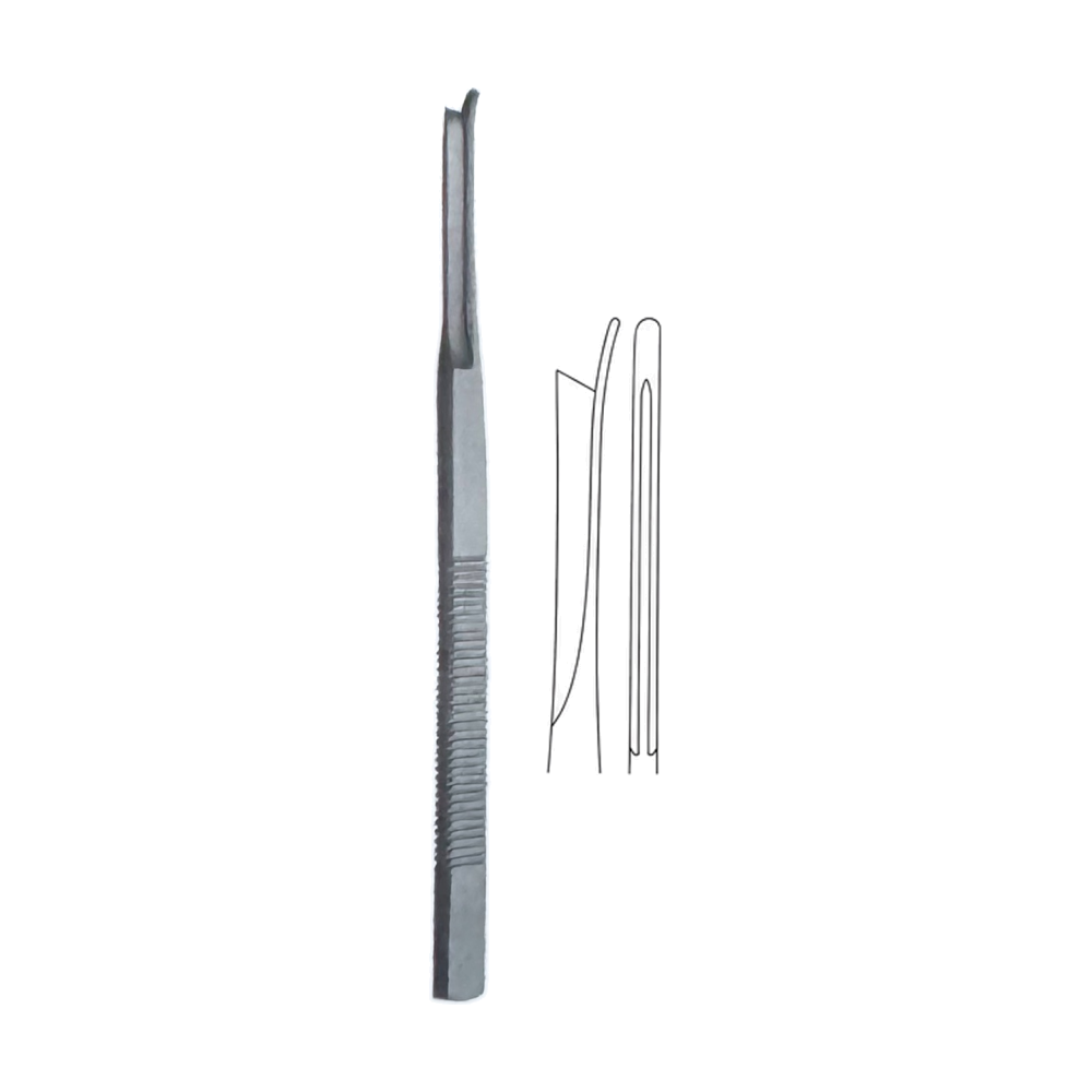 Silver Rhinoplastic Chisel 18 cm, 7", Straight (MB9-391)