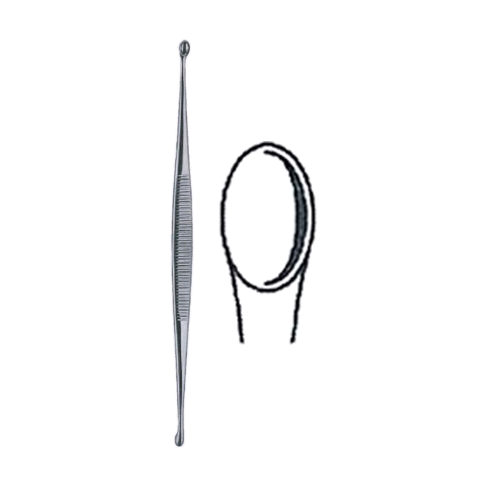 Williger Curette 13.5 cm, 5 1/4", Size 1 (MB9-488)
