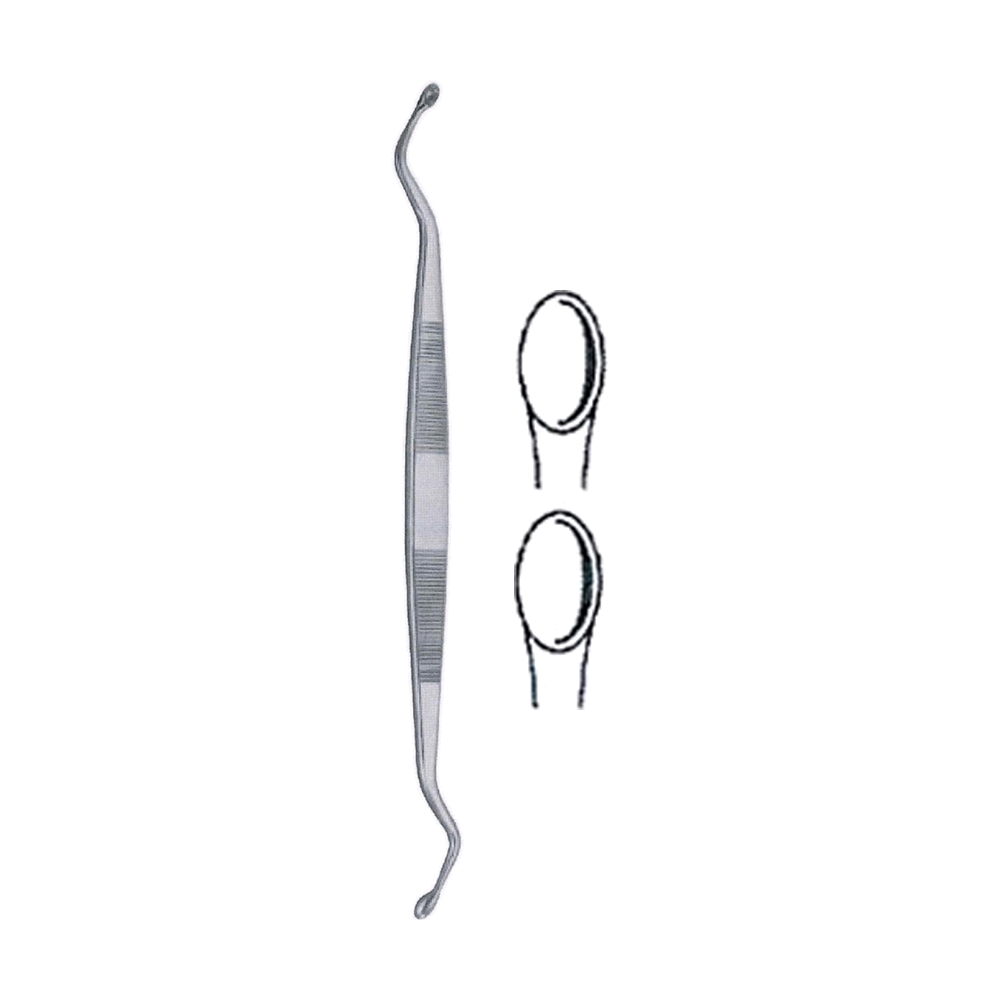 Williger Curette 15.5 cm, 6", Size 1 (MB9-492)