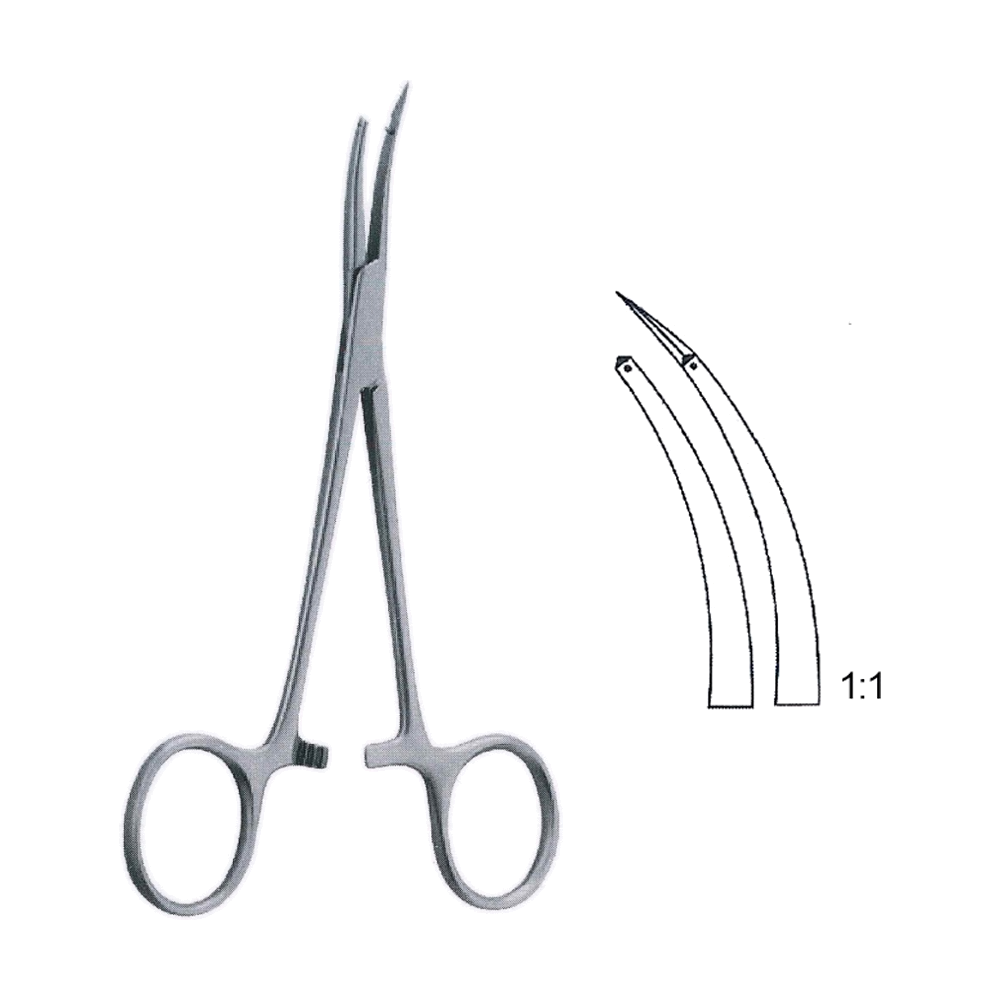 Tendon Tunnelling Forceps 15 cm, 6" (MB9-613)