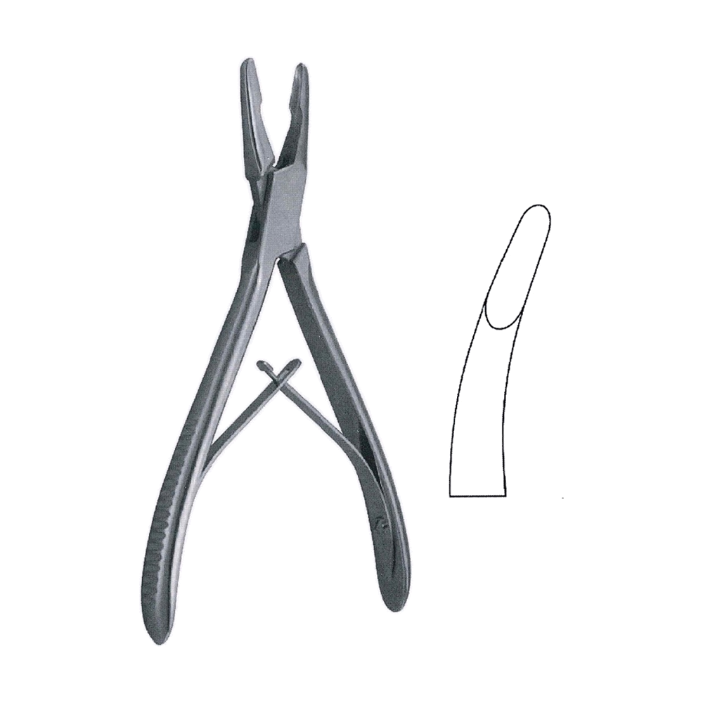 Jansen Bone Rongeur 18 cm, 7", Fig. 2 (MB9-665)