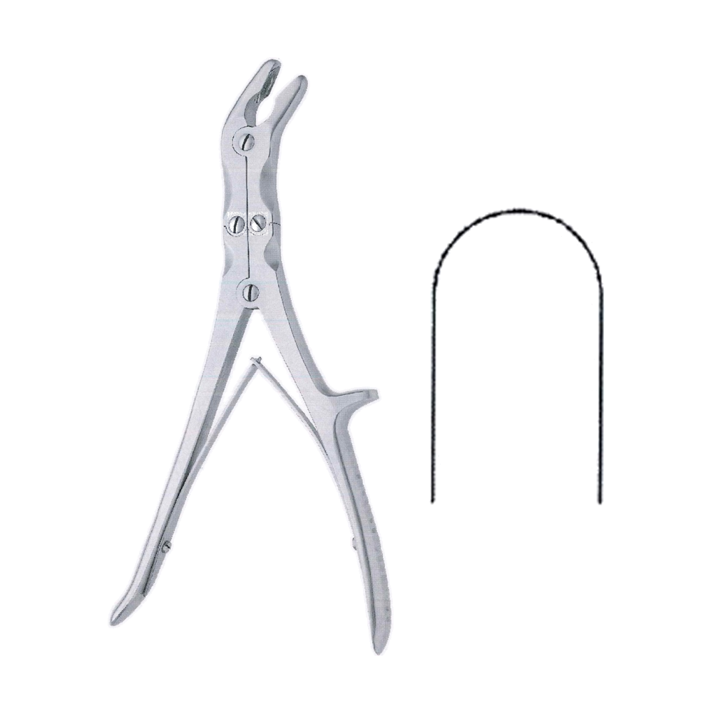 Stille Bone Rongeur 23 cm, 9", 8 mm (MB9-707)