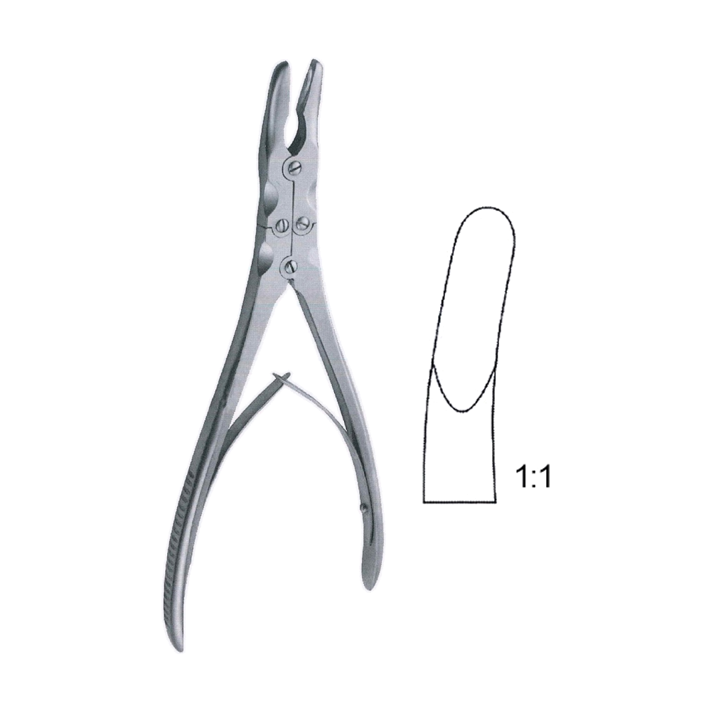 Rottgen-Ruskin Bone Rongeur 23 cm, 9" (MB9-726)