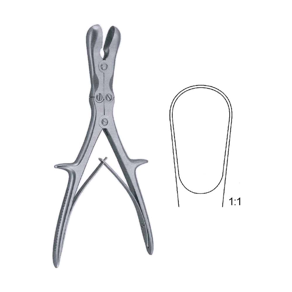 Luer-Stille Bone Rongeur 27 cm, 10 3/4", Fig. 1 (MB9-731)