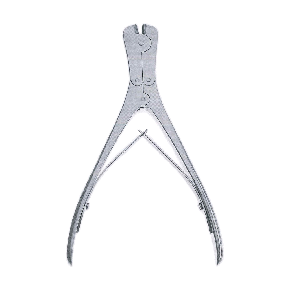 Front & Side Wire Cutter 17 cm, 6 3/4", Front and Side Cutting with Carbide Inserts, Double Action, Max Capacity 1.6mm (.062") (MB9-800)
