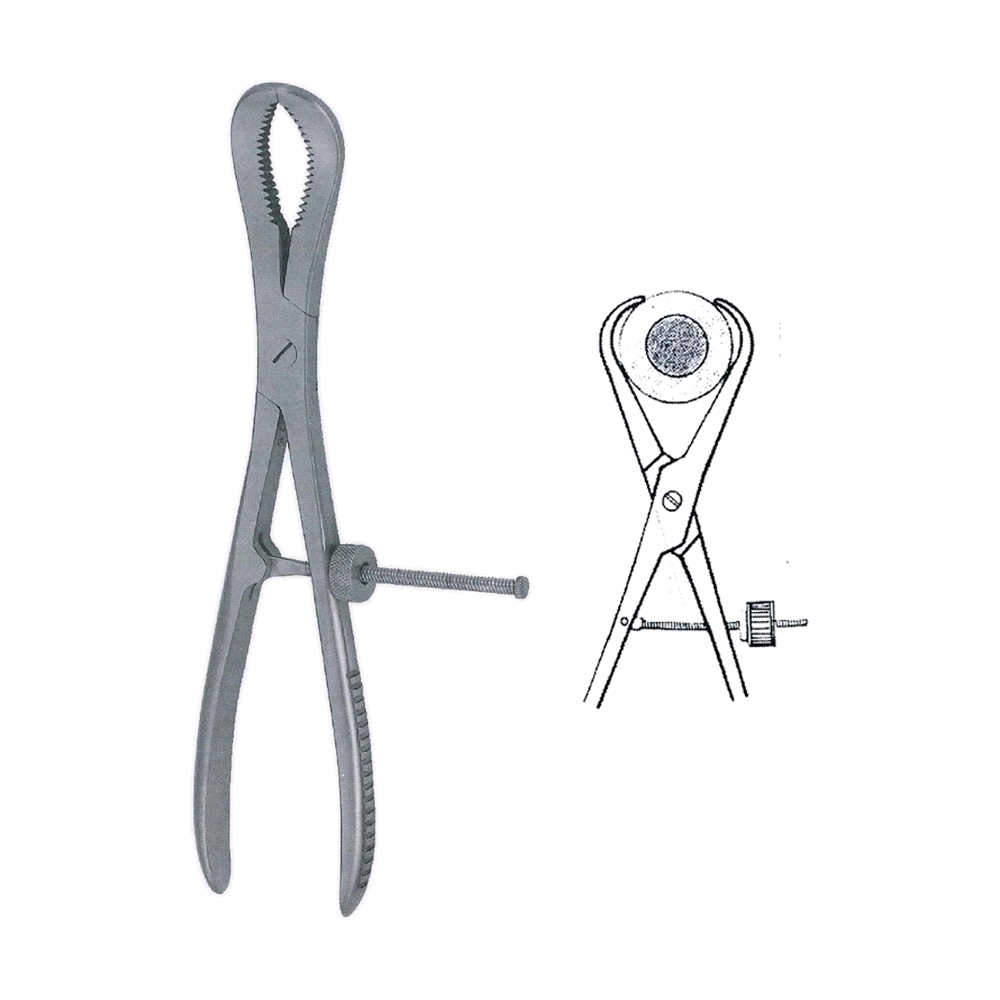 Reduction Forceps 16 cm, 6 1/2", with Thread Lock (MB9-941)