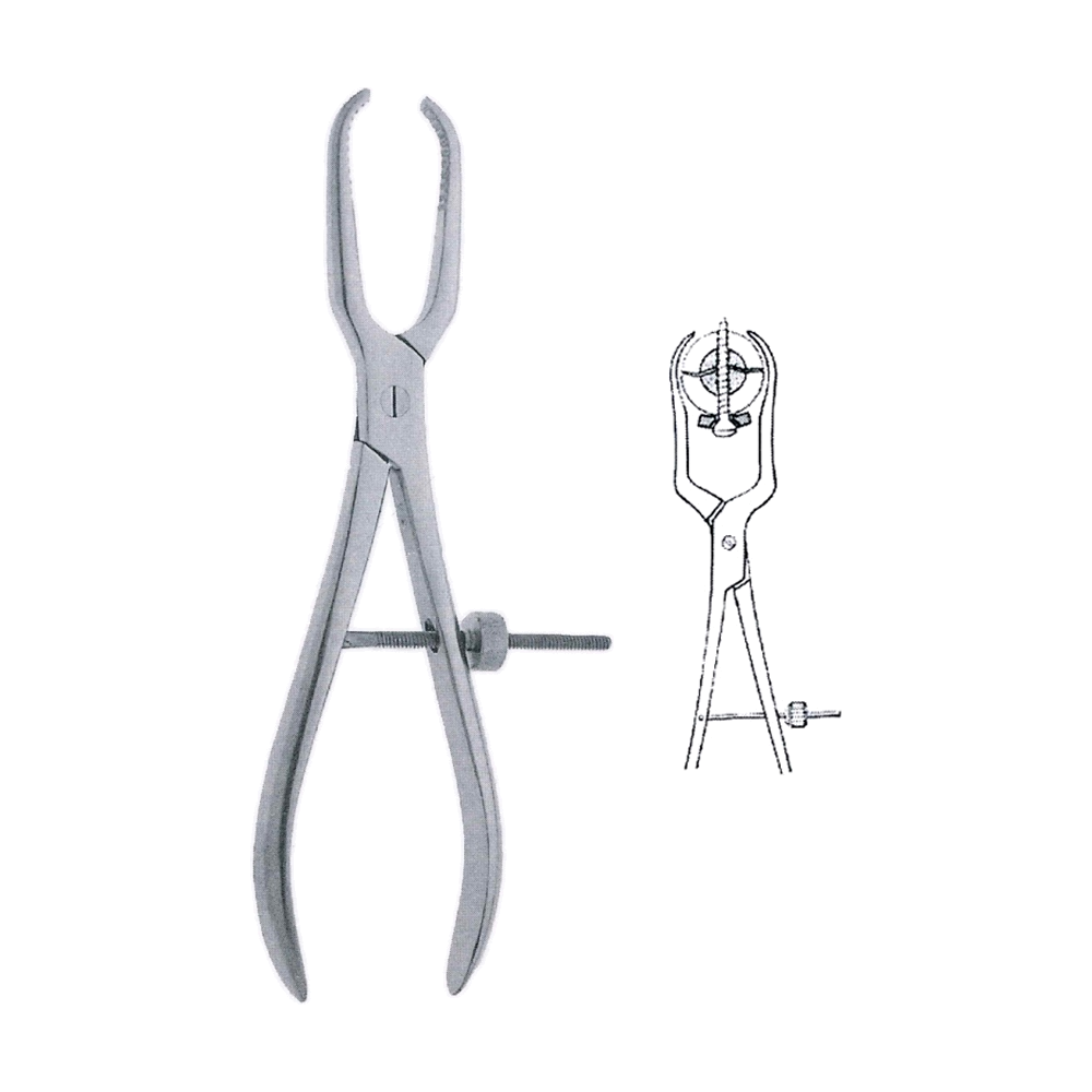 Reposition Forceps 23 cm, 9" (MB9-943)